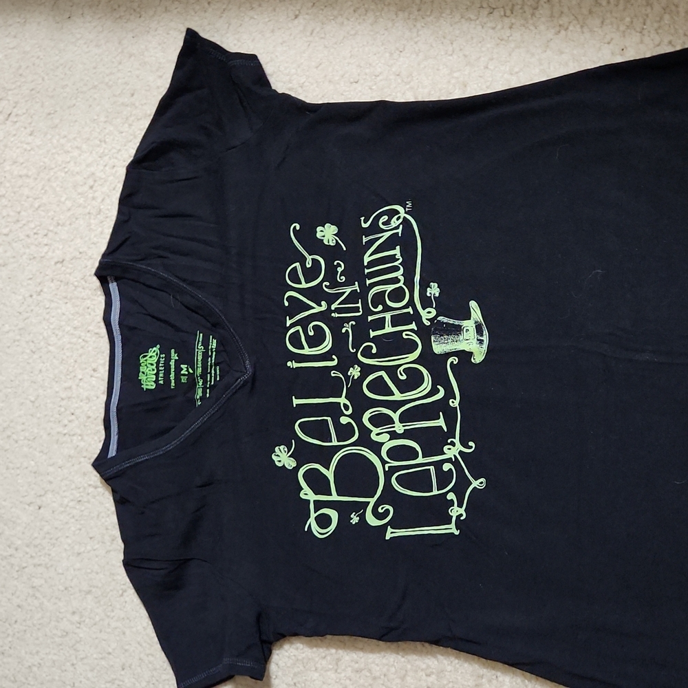 Raw threads running shirt